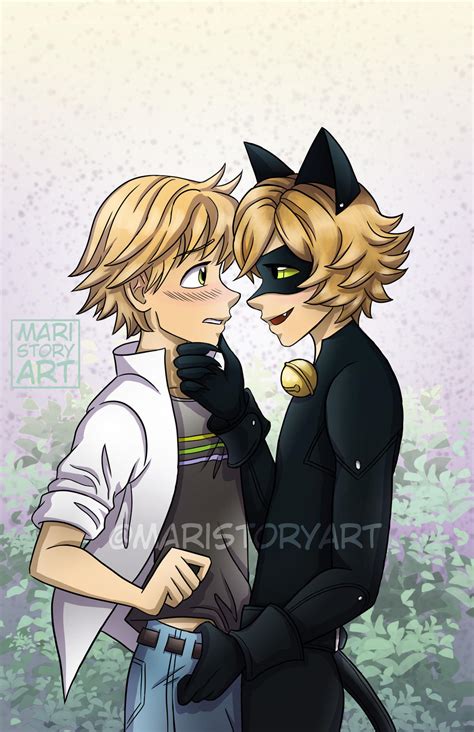 gay chat noir porn|Bottom Adrien Agreste .